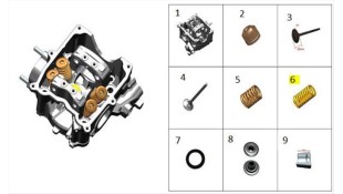 ΕΛΑΤΗΡΙΟ ΒΑΛΒΙΔΑΣ ΕΙΣΑΓΩΓΗΣ ZONTES G 368 E5+ ΑΝΤΑΛΛΑΚΤΙΚΑ