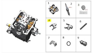 ΚΟΚΚΟΡΑΚΙ ΕΙΣΑΓΩΓΗΣ ZONTES G 368 E5+ ΑΝΤΑΛΛΑΚΤΙΚΑ
