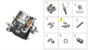 ΚΟΚΚΟΡΑΚΙ ΕΞΑΓΩΓΗΣ ZONTES G 368 E5+ SPARE PARTS