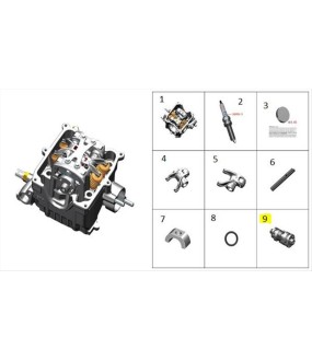 ΕΚΚΕΝΤΡΟΦΟΡΟΣ ZONTES G 368 E5+ ΑΝΤΑΛΛΑΚΤΙΚΑ