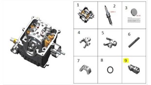 ΕΚΚΕΝΤΡΟΦΟΡΟΣ ZONTES G 368 E5+ SPARE PARTS