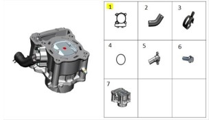 ΦΛΑΝΤΖΑ ΒΑΣΕΩΣ ΚΥΛΙΝΔΡΟΥ ZONTES G 368 E5+ ΑΝΤΑΛΛΑΚΤΙΚΑ