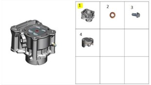 ΚΥΛΙΝΔΡΟΣ ZONTES G 368 E5+ ΑΝΤΑΛΛΑΚΤΙΚΑ