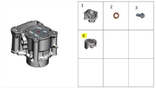 ΠΙΣΤΟΝΙ ΠΛΗΡΕΣ ZONTES G 368 E5+ ΑΝΤΑΛΛΑΚΤΙΚΑ