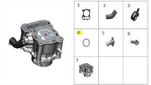 ORING ΚΥΛΙΝΔΡΟΥ ZONTES G 368 E5+ ΑΝΤΑΛΛΑΚΤΙΚΑ