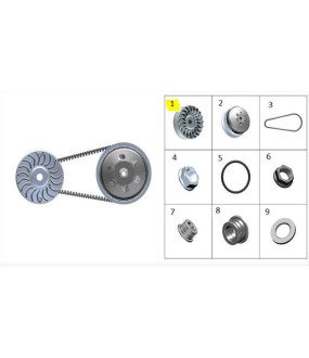 ΡΑΟΥΛΟ ΕΜΠΡΟΣΘΙΟΥ ΦΥΓΟΚΕΝΤΡΙΚΟΥ ΠΛΗΡΕΣ ΜΕ ΦΤΕΡΩΤΗ ZONTES G 368 E5+ ΑΝΤΑΛΛΑΚΤΙΚΑ