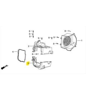 ΚΑΛΥΜΜΑ ΦΤΕΡΩΤΗΣ ΒΟΛΑΝ ΚΑΤΩ DAYTONA CARGO 125i ECO E5 ΑΝΤΑΛΛΑΚΤΙΚΑ