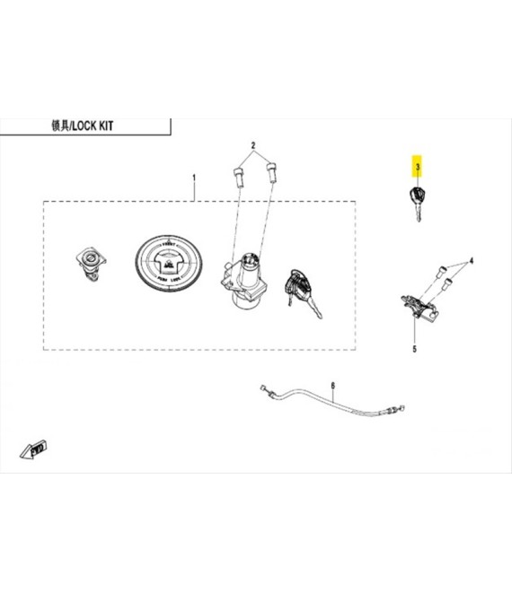 ΚΛΕΙΔI CFMOTO DUAL 250 ΗΛΕΚΤΡΙΚΑ ΚΛΕΙΔI CFMOTO DUAL 250 ΗΛΕΚΤΡΙΚΑ