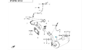 ΤΕΛΙΚΟ ΕΞΑΤΜΙΣΗΣ CFMOTO DUAL 250 ΑΝΤΑΛΛΑΚΤΙΚΑ