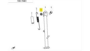ΠΑΞΙΜΑΔΙ ΠΛΑΙΝΟΥ ΣΤΑΝΤ CFMOTO DUAL 250 ΑΝΤΑΛΛΑΚΤΙΚΑ