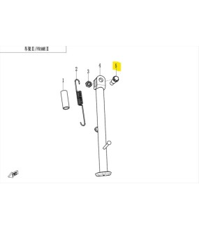 ΒΙΔΑ ΠΛΑΓΙΟΣΤΑΤΗ CFMOTO DUAL 250 SPARE PARTS