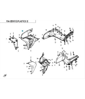ΚΑΛΥΜΜΑ ΤΕΠΟΖΙΤΟΥ CFMOTO DUAL 250 SPARE PARTS
