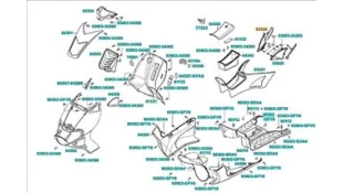 ΑΕΡΑΓΩΓΟΣ ΚΑΠΑΚΙΟΥ ΜΗΧΑΝΗΣ ΔΕΞΙΟΣ KYMCO SUPER 9 50