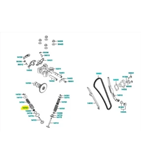 ΕΛΑΤΗΡΙΟ ΒΑΛΒΙΔΩΝ ΕΞ/ΚΟ KYMCO MXU 150