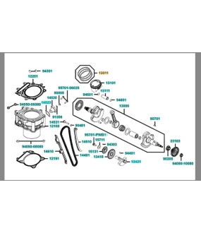 ΕΛΑΤΗΡΙΑ ΠΙΣΤΟΝΙΟΥ SPARE PARTS ΕΛΑΤΗΡΙΑ ΠΙΣΤΟΝΙΟΥ KYMCO MXU 450i