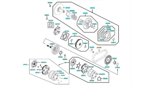 ΙΜΑΝΤΑΣ ΚΙΝΗΣΗΣ (CVT) (KEVLAR) KYMCO MXU/UXV 450