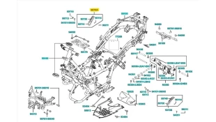 ΜΑΡΣΠΙΕ ΟΠΙΣΘΙΟ ΑΡΙΣΤΕΡΟ KYMCO KXCT 300i