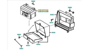 ΜΠΑΤΑΡΙΑ KYMCO ΥUΑSΑ (YTX7A-BS)