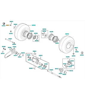 ΠΑΞΙΜΑΔΙ 16mm KYMCO MXU/MAXXER/KXR
