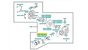 ΠΡΟΣΘΗΚΗ ΓΡΑΝΑΖΙΟΥ ΔΙΑΦΟΡΙΚΟΥ 2.03ΜΜ KYMCO MXU 300