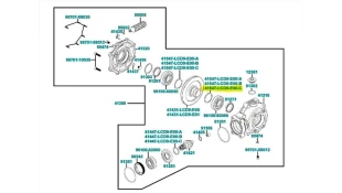 ΠΡΟΣΘΗΚΗ (ΡΟΔΕΛΑ) ΔΙΑΦΟΡΙΚΟΥ 1.47ΜΜ KYMCO MXU 300