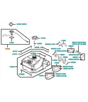 ΦΛΟΤΕΡ ΚΑΥΣΙΜΟΥ KYMCO MXU 250/300