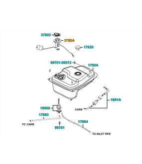 ΦΛΟΤΕΡ ΚΑΥΣΙΜΟΥ KYMCO AGILITY CITY 125/150