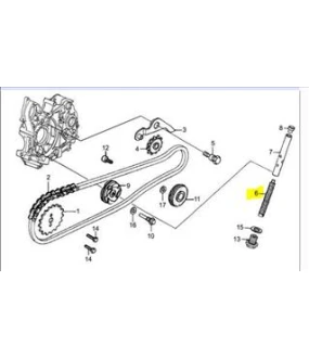 ΕΛΑΤΗΡΙΟ ΤΕΝΤΩΤΗΡΑ ΚΑΔΕΝΑΣ DAYTONA DY/NOVA/SPRINTER/VELOS R
