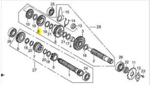 ΓΡΑΝΑΖΙ 3ης ΔΕΥΤΕΡΕΥΩΝ (26T) DAYTONA DY/SPRINTER