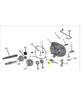 ΒΙΔΑ 6x40mm DAYTONA CARGO/MIRO/MISTA