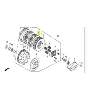 ΔΙΣΚΟΣ ΜΕΤΑΛΛΙΚΟΣ DAYTONA DY/NOVA/SPRINTER/VELOS R