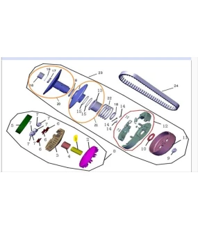 ΔΑΚΤΥΛΙΔΙ ΕΜΠΡΟΣΘΙΟΥ ΦΥΓΟΚΕΝΤΡΙΚΟΥ DAYTONA MIRO 130 SPARE PARTS ΔΑΚΤΥΛΙΔΙ ΕΜΠΡΟΣΘΙΟΥ ΦΥΓΟΚΕΝΤΡΙΚΟΥ DAYTONA MIRO 130