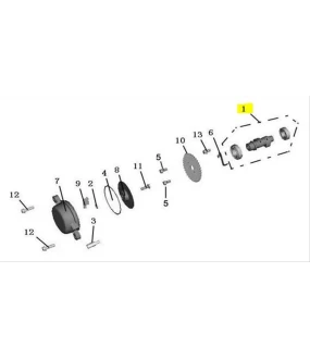 ΕΚΚΕΝΤΡΟΦΟΡΟΣ ΠΛΗΡΗΣ DAYTONA DAYTONA CARGO 125i E5 SPARE PARTS ΕΚΚΕΝΤΡΟΦΟΡΟΣ ΠΛΗΡΗΣ DAYTONA DAYTONA CARGO 125i E5