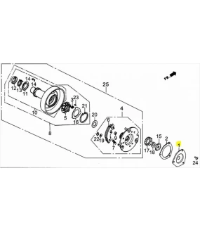 ΚΑΛΥΜΜΑ ΦΥΓΟΚΕΝΤΡΙΚΟΥ DAYTONA E4/E5 SPARE PARTS ΚΑΛΥΜΜΑ ΦΥΓΟΚΕΝΤΡΙΚΟΥ DAYTONA E4/E5