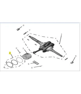 ΕΛΑΤΗΡΙΑ ΠΙΣΤΟΝΙΟΥ STD (ΣΕΤ) SPARE PARTS ΕΛΑΤΗΡΙΑ ΠΙΣΤΟΝΙΟΥ STD (ΣΕΤ) DAYTONA CARGO 125