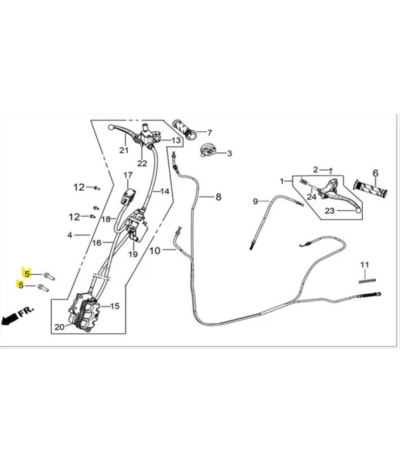 ΒΙΔΑ ΒΑΣΗΣ ΔΑΓΚΑΝΑΣ DAYTONA CARGO/MIRO SPARE PARTS ΒΙΔΑ ΒΑΣΗΣ ΔΑΓΚΑΝΑΣ DAYTONA CARGO/MIRO