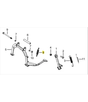 ΕΛΑΤΗΡΙΟ ΚΕΝΤΡΙΚΟΥ ΣΤΑΝΤ DAYTONA CARGO/MIRO ΑΝΤΑΛΛΑΚΤΙΚΑ ΕΛΑΤΗΡΙΟ ΚΕΝΤΡΙΚΟΥ ΣΤΑΝΤ DAYTONA CARGO/MIRO 9cm