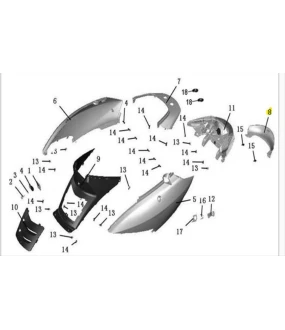 ΚΑΛΥΜΜΑ ΟΥΡΑΣ ΚΑΤΩ ΜΠΕΖ DAYTONA MIRO 130