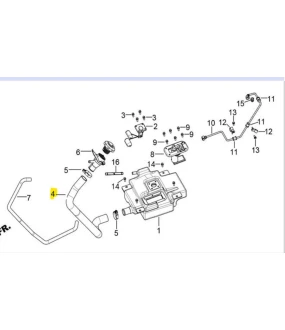 ΚΟΛΑΡΟ ΡΕΖΕΡΒΟΥΑΡ DAYTONA CARGO 125 SPARE PARTS ΚΟΛΑΡΟ ΡΕΖΕΡΒΟΥΑΡ DAYTONA CARGO 125