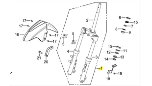 ΠΗΡΟΥΝΙ ΕΜΠΡΟΣΘΙΟ DAYTONA MIRO 125
