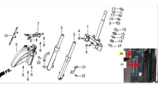ΓΑΝΤΖΟΣ ΣΤΗΡΙΞΗΣ ΣΩΛΗΝΑ ΦΡΕΝΟΥ ΕΜΠΡΟΣ DAYTONA CARGO 125 ΓΑΝΤΖΟΣ ΣΤΗΡΙΞΗΣ ΣΩΛΗΝΑ ΦΡΕΝΟΥ ΕΜΠΡΟΣ DAYTONA CARGO 125