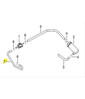 OUTLET PIPE,IDLE DAYTONA CARGO 125