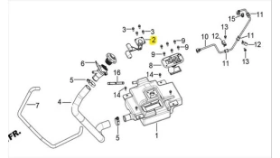 ΦΛΟΤΕΡ ΒΕΝΖΙΝΗΣ DAYTONA CARGO 125i ΦΛΟΤΕΡ ΒΕΝΖΙΝΗΣ DAYTONA CARGO 125i