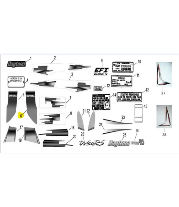 ΑΥΤΟΚΟΛΛΗΤΟ ΠΟΔΙΑΣ ΔΕΞΙΑΣ ΕΞΩΤΕΡΙΚΟ ΚΑΤΩ ''DY50RS'' ΑΝΤΑΛΛΑΚΤΙΚΑ ΑΥΤΟΚΟΛΛΗΤΟ ΠΟΔΙΑΣ ΔΕΞΙΑΣ ΕΞΩΤΕΡΙΚΟ ΚΑΤΩ ''DY50RS'' DAYTONA DY 50