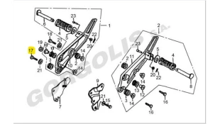 ΒΙΔΑ ΒΑΣΗΣ ΜΑΣΠΙΕ Ν.Τ. DAYTONA DY/NOVA/SPRINTER ΒΙΔΑ ΒΑΣΗΣ ΜΑΣΠΙΕ Ν.Τ. DAYTONA DY/NOVA/SPRINTER