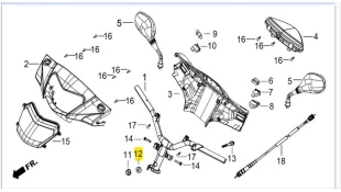 ΔΑΚΤΥΛΙΔΙ ΒΑΣΗΣ ΤΙΜΟΝΙΟΥ DAYTONA CARGO/DY/MIRO/NOVA/SPRINTER/VELOS R