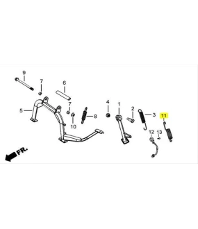 ΕΛΑΤΗΡΙΟ ΠΛΑΙΝΟΥ ΣΤΑΝΤ ΕΞΩΤΕΡΙΚΟ DAYTONA CARGO 125 8cm