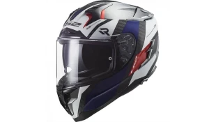 LS2 FF327 CHALLENGER CT2 ALLOY WHITE BLUE RED 3XL