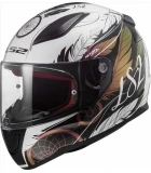 LS2 FF353 RAPID II BOHO WHITE BLACK PINK M