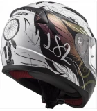 LS2 FF353 RAPID II BOHO WHITE BLACK PINK M